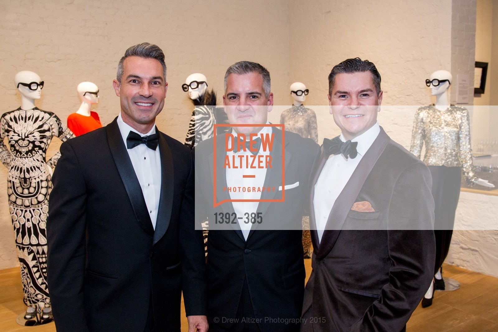 Jerome Molles, Tim Graffigna, Chris Meza, Celebrating Life through Fashion A Retrospective: Collection of Joy Venturini Bianchi to benefit those who are developmentally disabled, Hedge Gallery. 501 Pacific Ave, October 17th, 2015,Drew Altizer, Drew Altizer Photography, full-service agency, private events, San Francisco photographer, photographer california