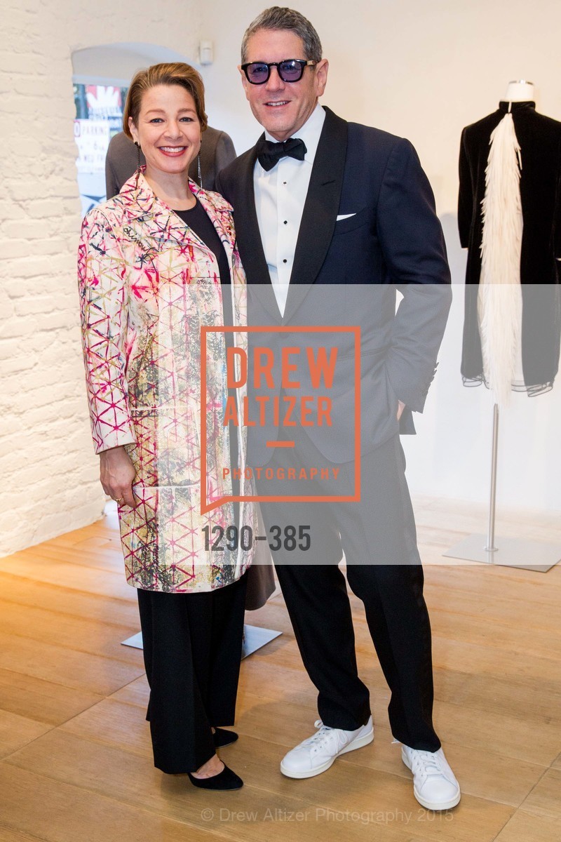 Melissa Emergui, Steven Volpe, Celebrating Life through Fashion A Retrospective: Collection of Joy Venturini Bianchi to benefit those who are developmentally disabled, Hedge Gallery. Hedge Gallery, . 501 Pacific Ave, October 17th, 2015, Photo #1290-385 Melissa Emergui, Steven Volpe, Photo #1290-385