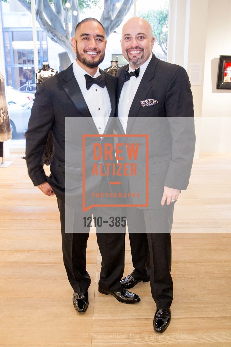 Wayne Bautista, Alfredo Pedroza, Celebrating Life through Fashion A Retrospective: Collection of Joy Venturini Bianchi to benefit those who are developmentally disabled, Hedge Gallery. Hedge Gallery, . 501 Pacific Ave, October 17th, 2015, Photo #1210-385 Wayne Bautista, Alfredo Pedroza, Photo #1210-385