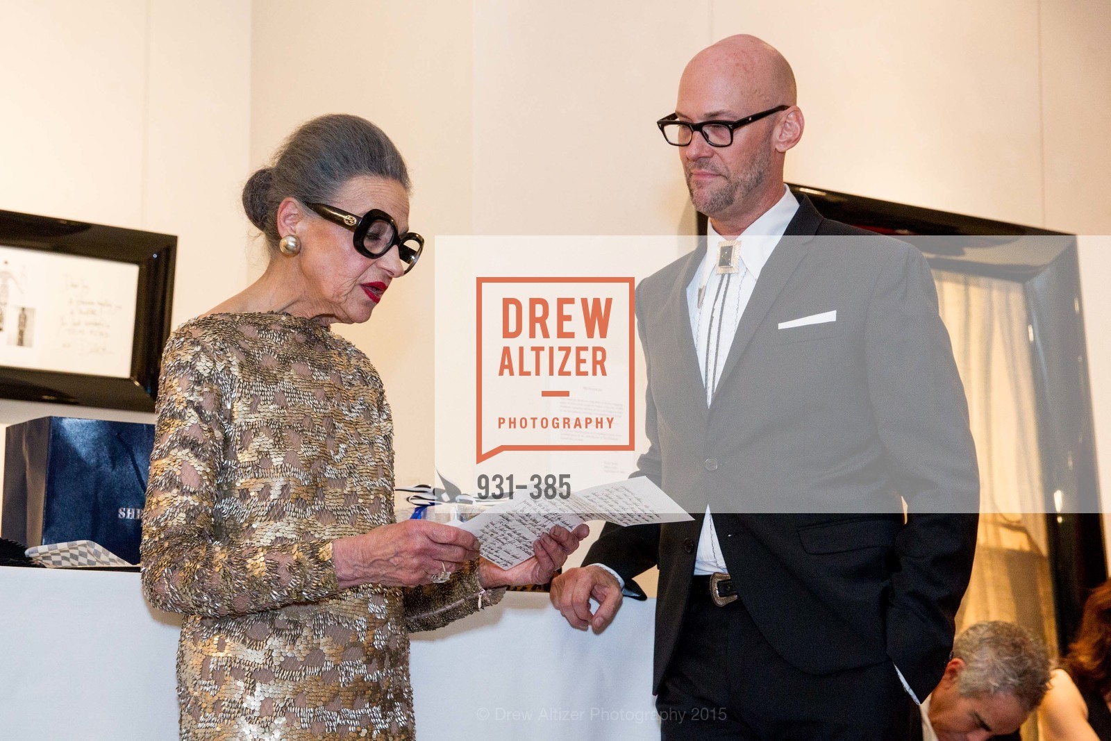 Joy Venturini Bianchi, Tim Whalen, Celebrating Life through Fashion A Retrospective: Collection of Joy Venturini Bianchi to benefit those who are developmentally disabled, Hedge Gallery. 501 Pacific Ave, October 17th, 2015,Drew Altizer, Drew Altizer Photography, full-service agency, private events, San Francisco photographer, photographer california