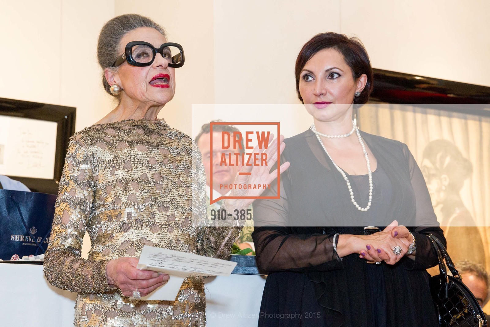 Joy Venturini Bianchi, Roxanne Najafi, Celebrating Life through Fashion A Retrospective: Collection of Joy Venturini Bianchi to benefit those who are developmentally disabled, Hedge Gallery. 501 Pacific Ave, October 17th, 2015,Drew Altizer, Drew Altizer Photography, full-service agency, private events, San Francisco photographer, photographer california