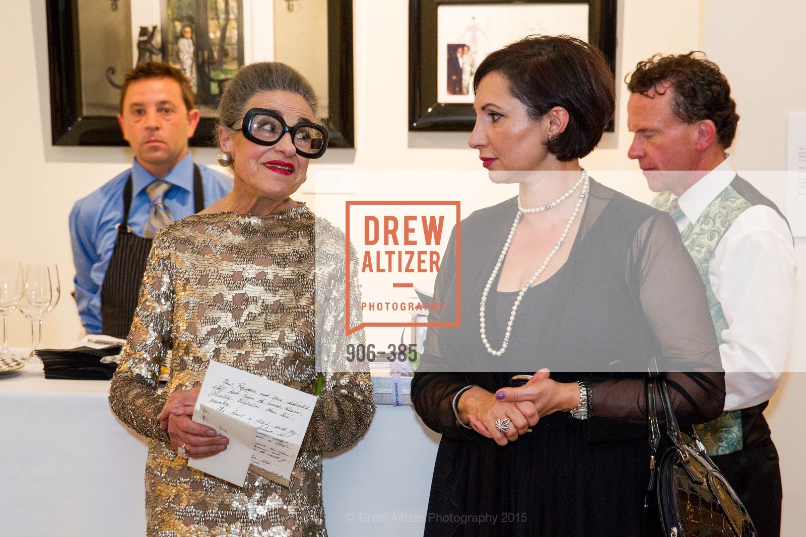 Joy Venturini Bianchi, Roxanne Najafi, Celebrating Life through Fashion A Retrospective: Collection of Joy Venturini Bianchi to benefit those who are developmentally disabled, Hedge Gallery. 501 Pacific Ave, October 17th, 2015,Drew Altizer, Drew Altizer Photography, full-service agency, private events, San Francisco photographer, photographer california