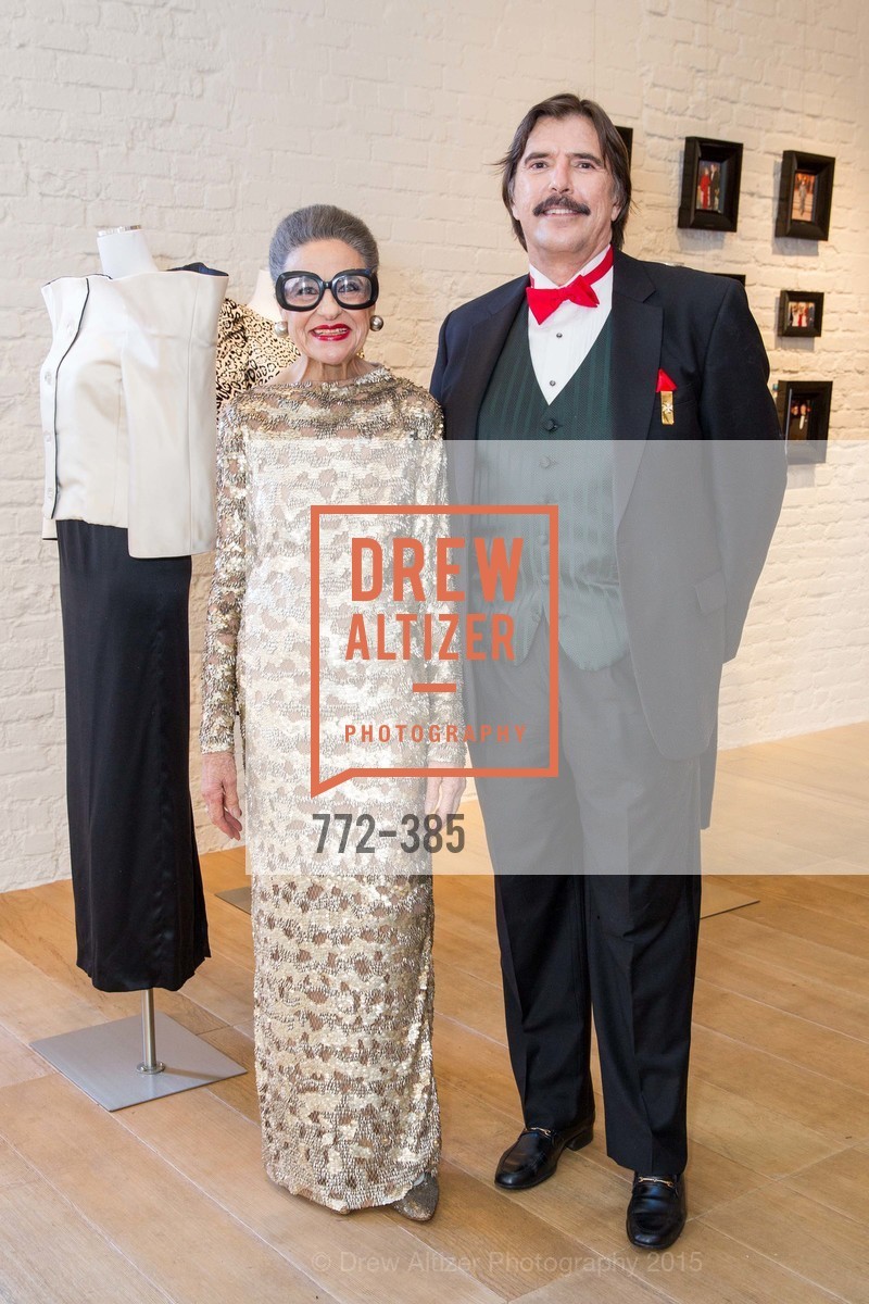 Joy Venturini Bianchi, John Rosin, Celebrating Life through Fashion A Retrospective: Collection of Joy Venturini Bianchi to benefit those who are developmentally disabled, Hedge Gallery. 501 Pacific Ave, October 17th, 2015,Drew Altizer, Drew Altizer Photography, full-service agency, private events, San Francisco photographer, photographer california