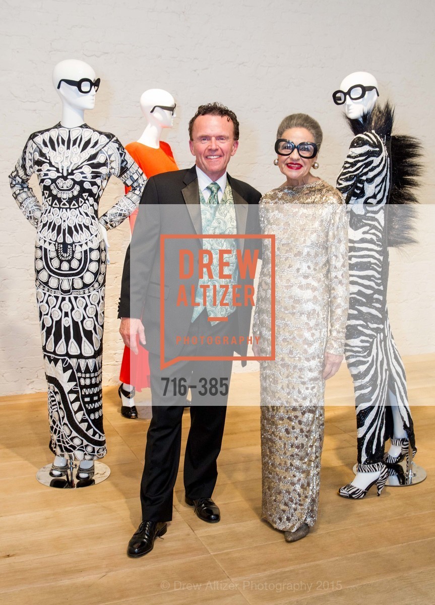 Dennis Snyder, Joy Venturini Bianchi, Celebrating Life through Fashion A Retrospective: Collection of Joy Venturini Bianchi to benefit those who are developmentally disabled, Hedge Gallery. 501 Pacific Ave, October 17th, 2015,Drew Altizer, Drew Altizer Photography, full-service agency, private events, San Francisco photographer, photographer california