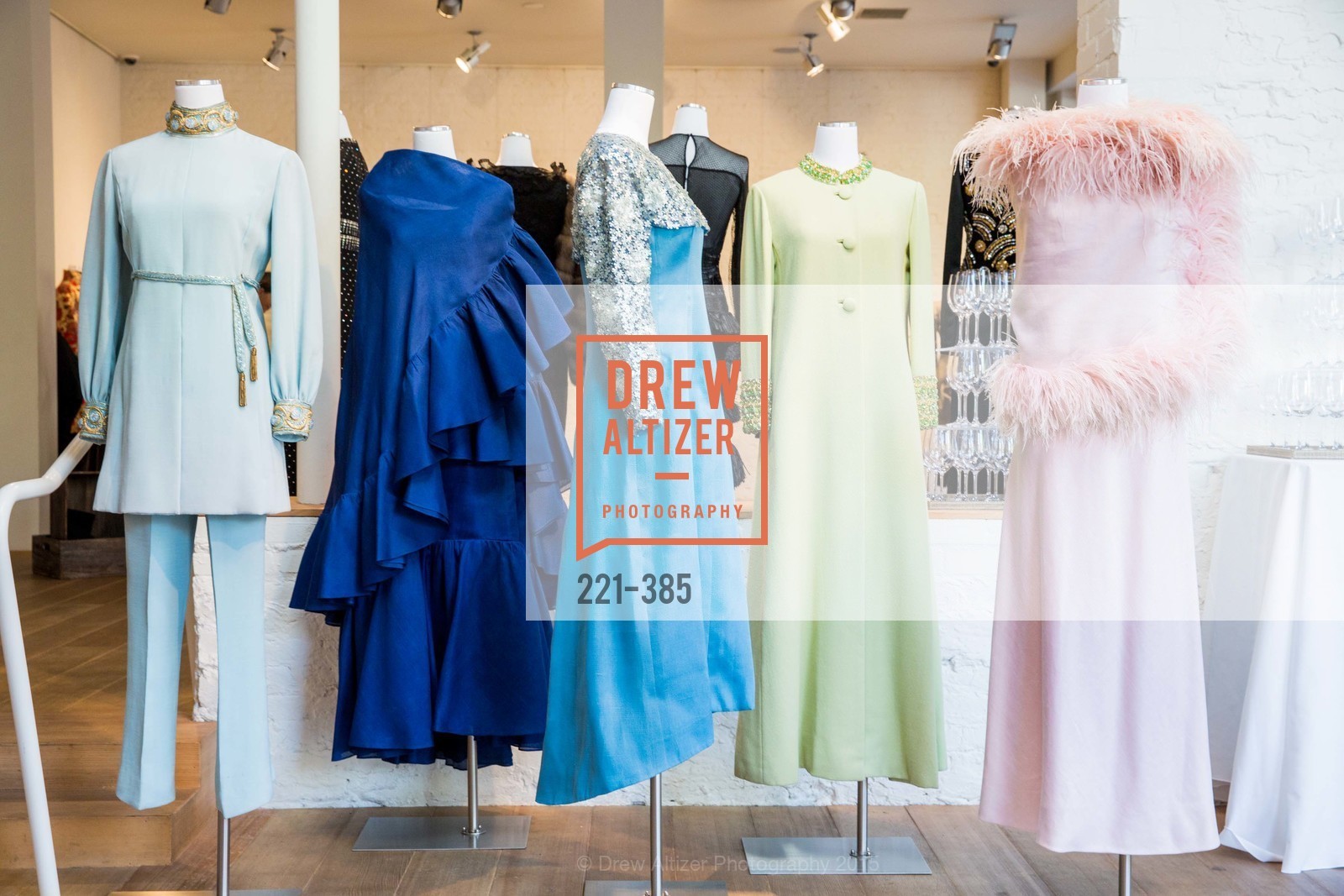 Atmosphere, Celebrating Life through Fashion A Retrospective: Collection of Joy Venturini Bianchi to benefit those who are developmentally disabled, Hedge Gallery. 501 Pacific Ave, October 17th, 2015,Drew Altizer, Drew Altizer Photography, full-service agency, private events, San Francisco photographer, photographer california
