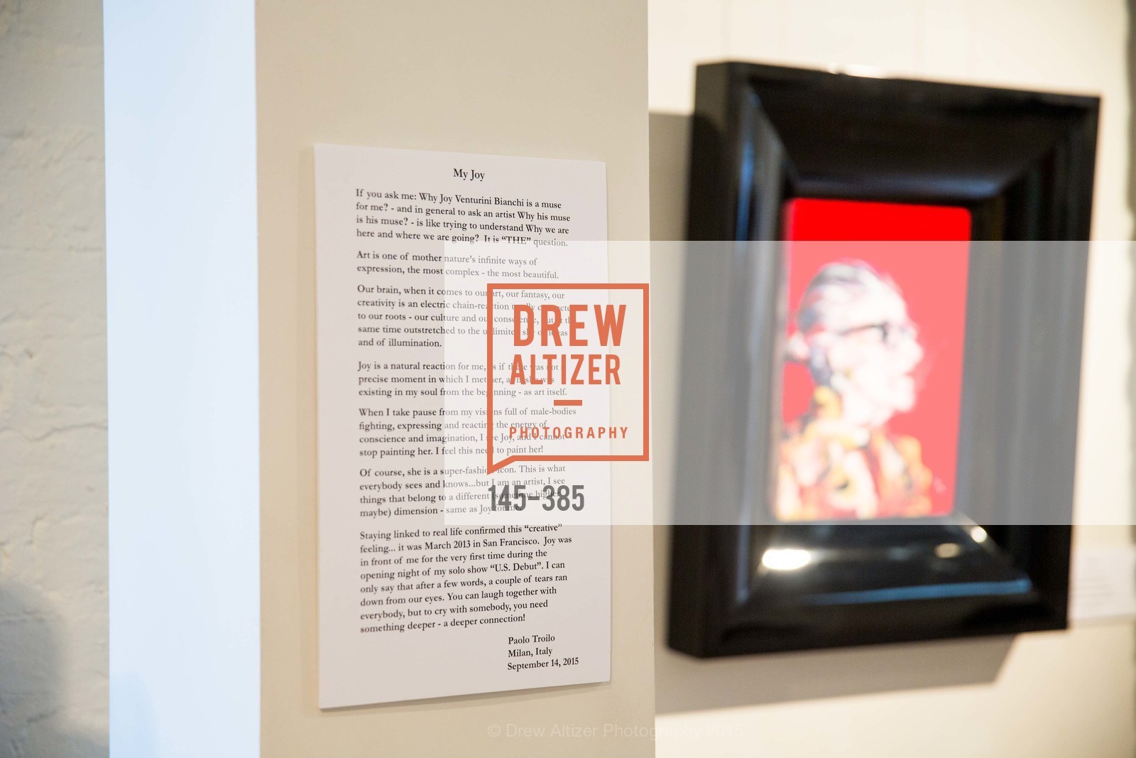 Atmosphere, Celebrating Life through Fashion A Retrospective: Collection of Joy Venturini Bianchi to benefit those who are developmentally disabled, Hedge Gallery. 501 Pacific Ave, October 17th, 2015,Drew Altizer, Drew Altizer Photography, full-service agency, private events, San Francisco photographer, photographer california
