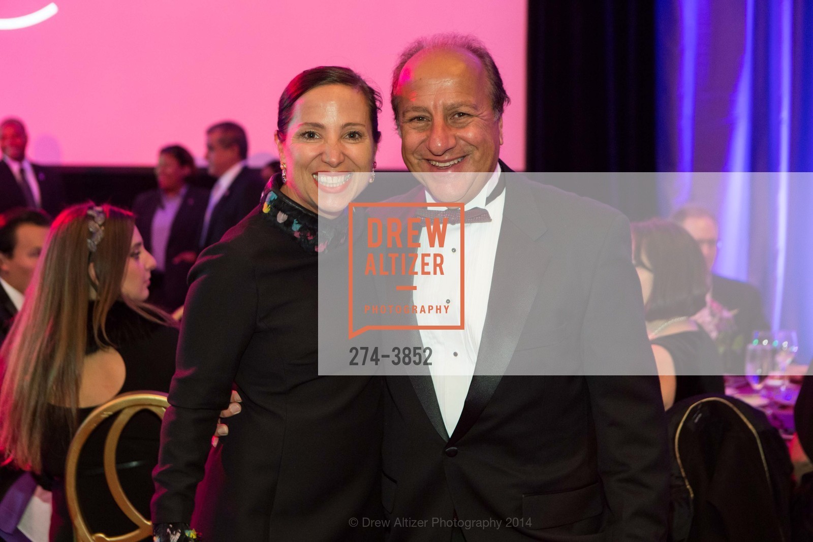 Eleni Kounalakis, Byron Georgiou, METROPOLIS OF SAN FRANCISCO GALA Honoring GEORGE & JUDY MARCUS, US, November 17th, 2014, Photo #274-3852 Eleni Kounalakis, Byron Georgiou, Photo #274-3852