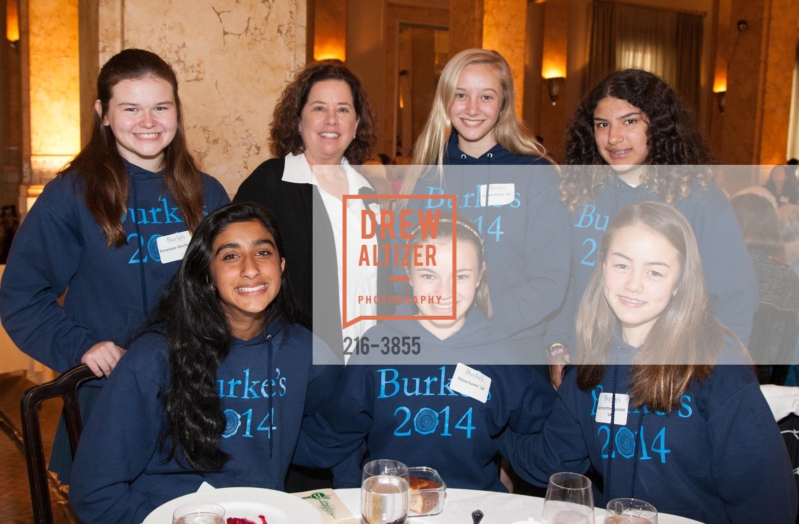 Penelope Devlin, Kavya Chatterjee, Deborah Thompson, Gillian Kelley, Tasha Lonstadt, Samantha Puckett, BURKE'S Presents Alumnae 2014 Luncheon, US, April 25th, 2014, Photo #216-3855 Penelope Devlin, Kavya Chatterjee, Deborah Thompson, Gillian Kelley, Tasha Lonstadt, Samantha Puckett, Photo #216-3855