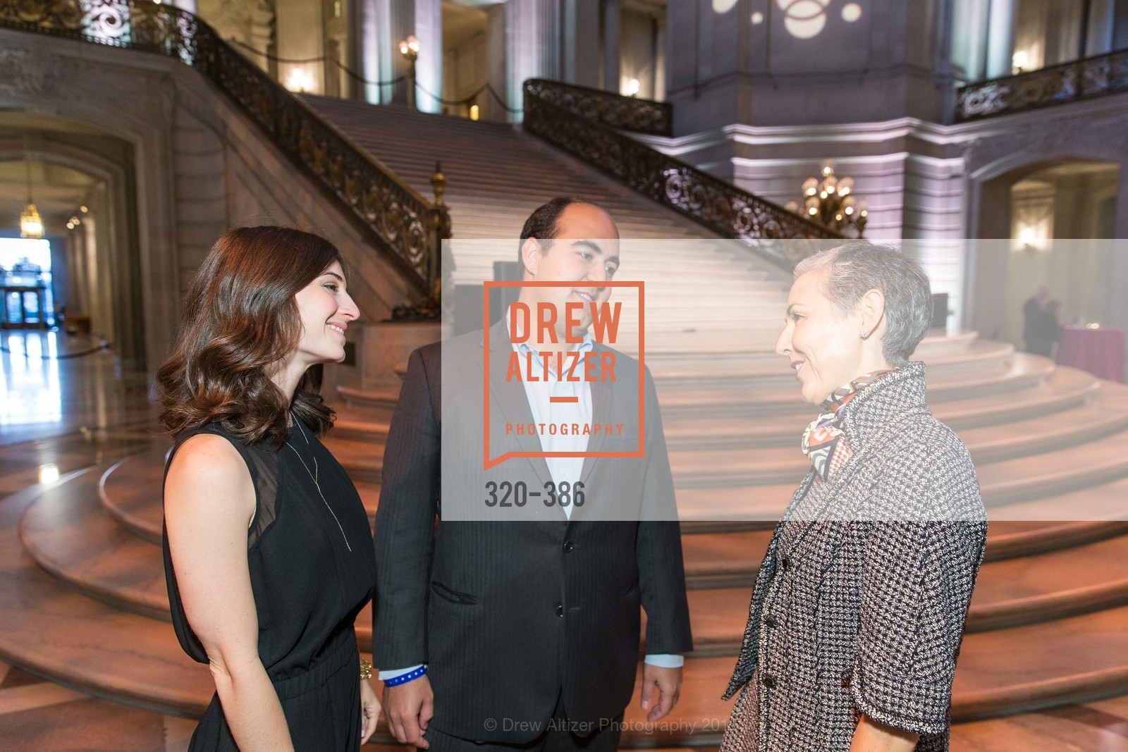 Jessica Slor, Sam Fisher, Sako Fisher, Full Circle Fund Presents: R15E, San Francisco City Hall. San Francisco City Hall, . 1 Dr Carlton B Goodlett Pl, October 15th, 2015, Photo #320-386 Jessica Slor, Sam Fisher, Sako Fisher, Photo #320-386