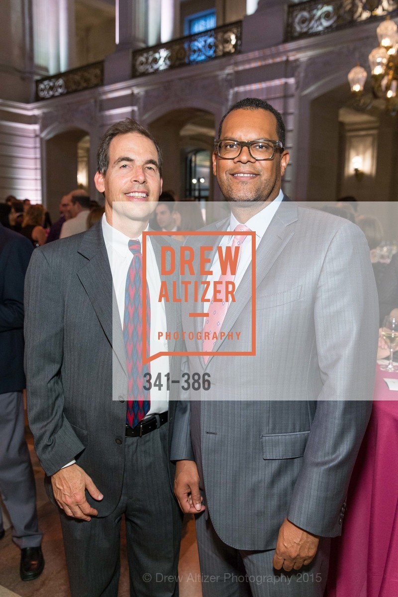 Steve McCoy-Thompson, Fred Blackwell, Full Circle Fund Presents: R15E, San Francisco City Hall. San Francisco City Hall, . 1 Dr Carlton B Goodlett Pl, October 15th, 2015, Photo #341-386 Steve McCoy-Thompson, Fred Blackwell, Photo #341-386