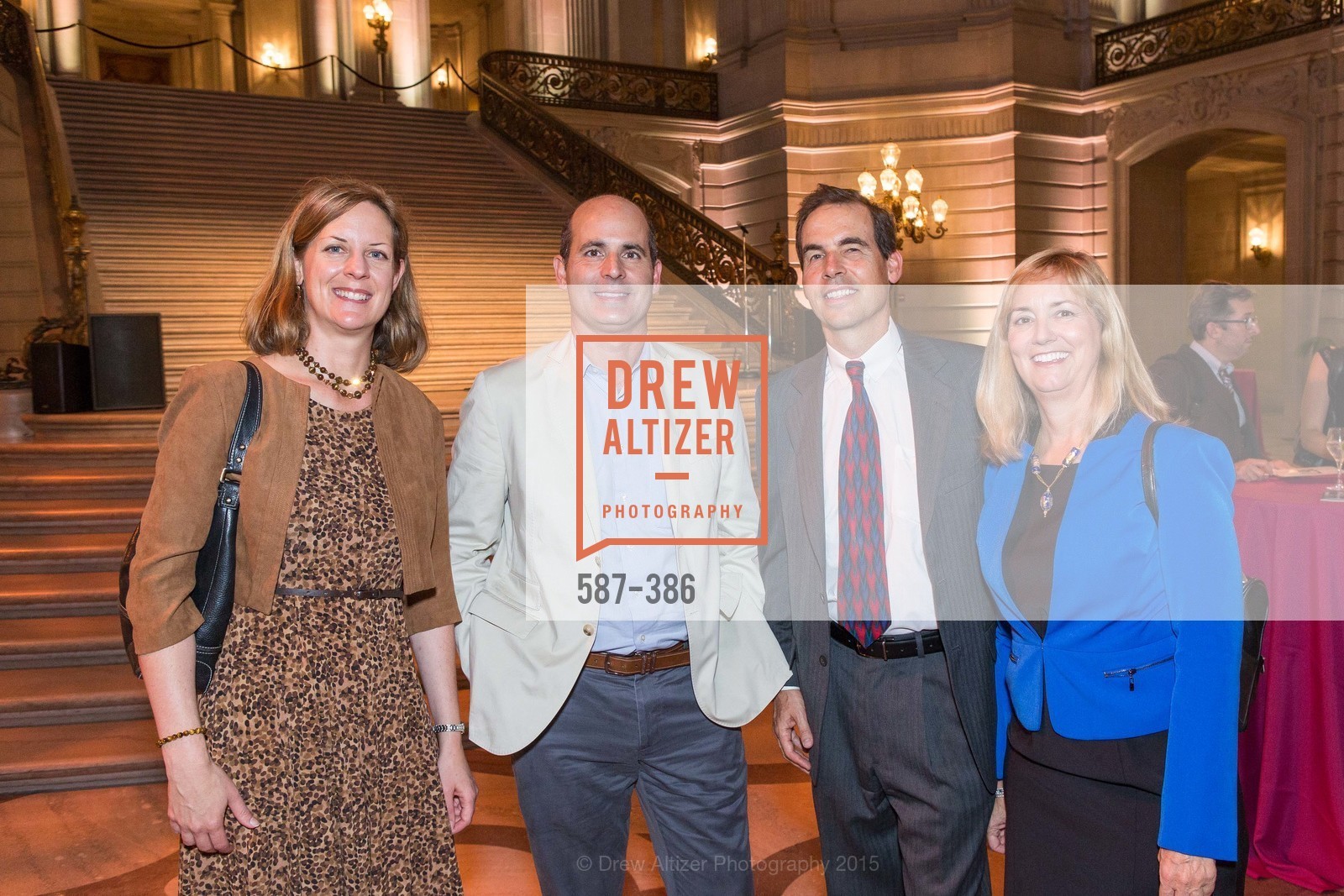 Jennifer Boyle, Petrick Stanton, Steve McCoy-Thompson, Mary McCoy-Thompson, Full Circle Fund Presents: R15E, San Francisco City Hall. 1 Dr Carlton B Goodlett Pl, October 15th, 2015,Drew Altizer, Drew Altizer Photography, full-service agency, private events, San Francisco photographer, photographer california