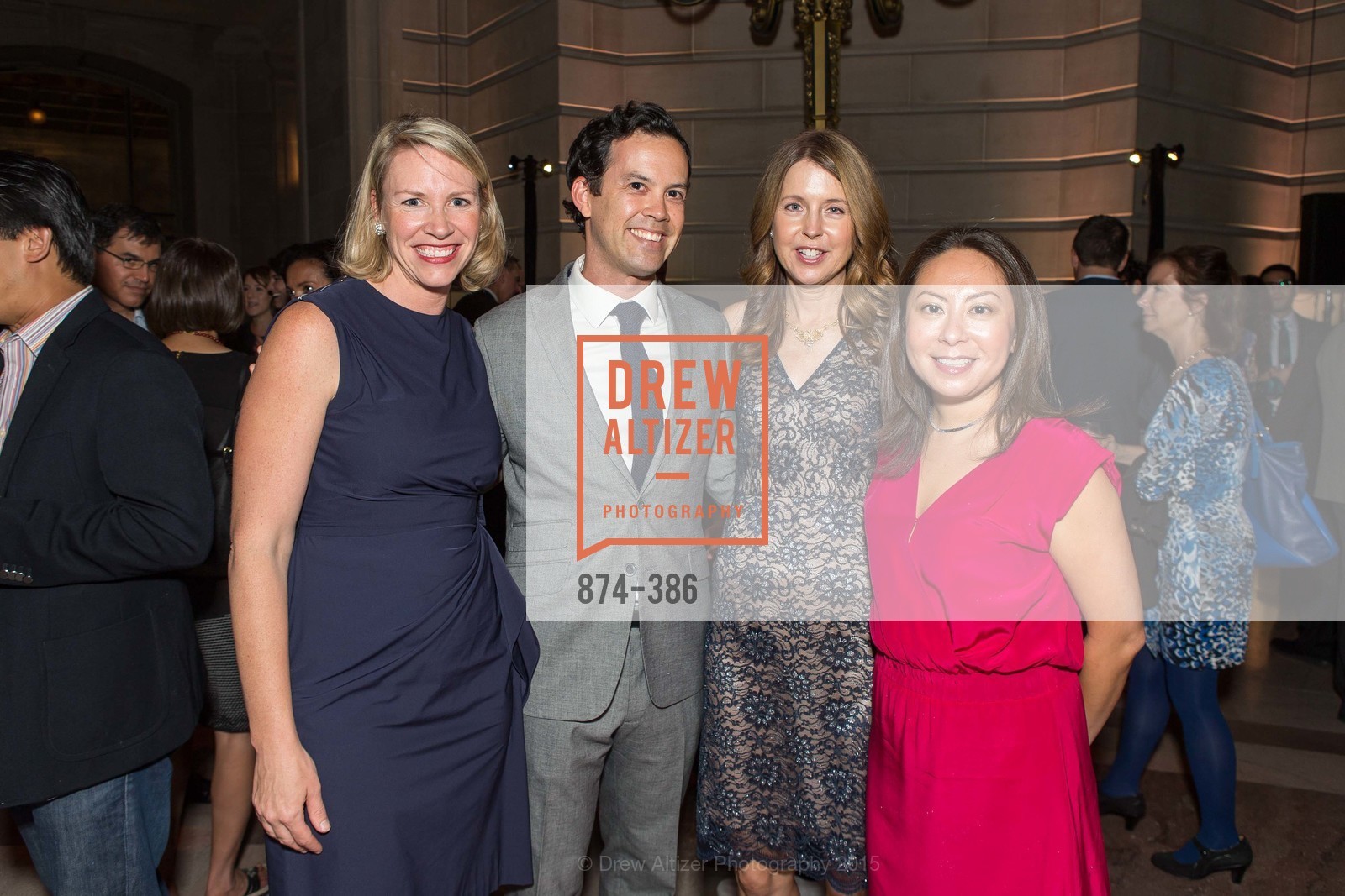 Sarah Whitelaw, Stephen Dodson, Robin Joy, Susanna Poon, Full Circle Fund Presents: R15E, San Francisco City Hall. San Francisco City Hall, . 1 Dr Carlton B Goodlett Pl, October 15th, 2015, Photo #874-386 Sarah Whitelaw, Stephen Dodson, Robin Joy, Susanna Poon, Photo #874-386