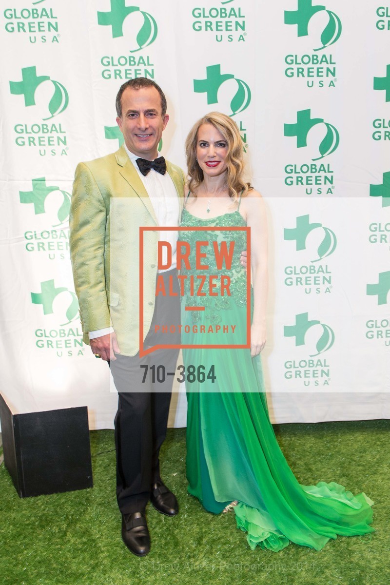 Jorge Maumer, Nadine Weil, Global Green's 10th Annual GORGEOUS & GREEN Gala 2014: "Emerald City", Bently Reserve. 301 Battery Street, October 10th, 2014, Photo #710-3864 Jorge Maumer, Nadine Weil, Photo #710-3864