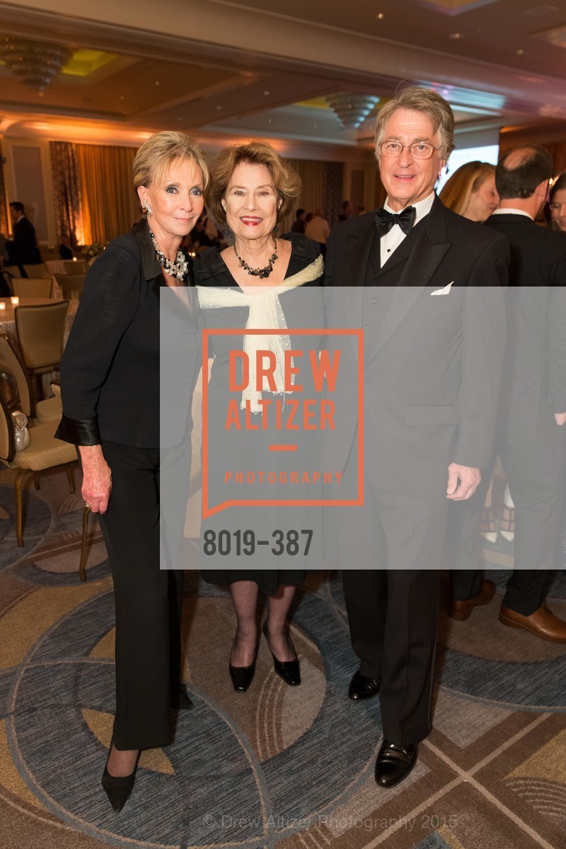 Sallie Huntting, Diane Baker, Leon Huntting, Ronald McDonald House 2015 Home Away From Home Gala, Four Seasons Hotel San Francisco, Grand Ballroom. 757 Market St, October 16th, 2015,Drew Altizer, Drew Altizer Photography, full-service agency, private events, San Francisco photographer, photographer california