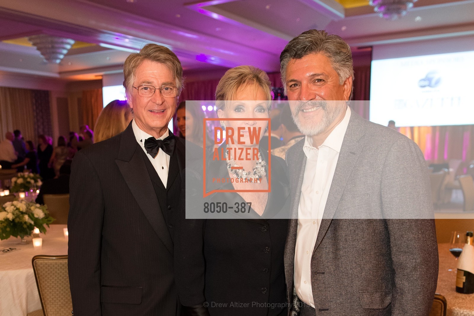 Leon Huntting, Sallie Huntting, Mario Diaz, Ronald McDonald House 2015 Home Away From Home Gala, Four Seasons Hotel San Francisco, Grand Ballroom. 757 Market St, October 16th, 2015