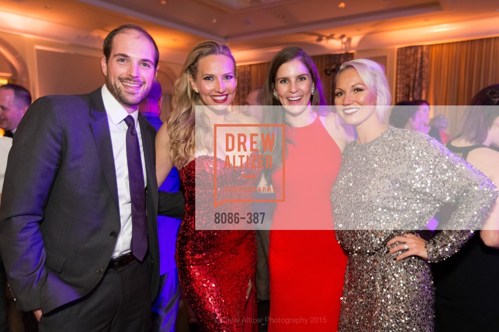 Brendan O'Callaghan, Michelle Ashman, Erin Odisio, Breanna Johnson, Ronald McDonald House 2015 Home Away From Home Gala, Four Seasons Hotel San Francisco, Grand Ballroom. Four Seasons Hotel San Francisco, Grand Ballroom. 757 Market St, October 16th, 2015, Photo #8086-387 Brendan O'Callaghan, Michelle Ashman, Erin Odisio, Breanna Johnson, Photo #8086-387