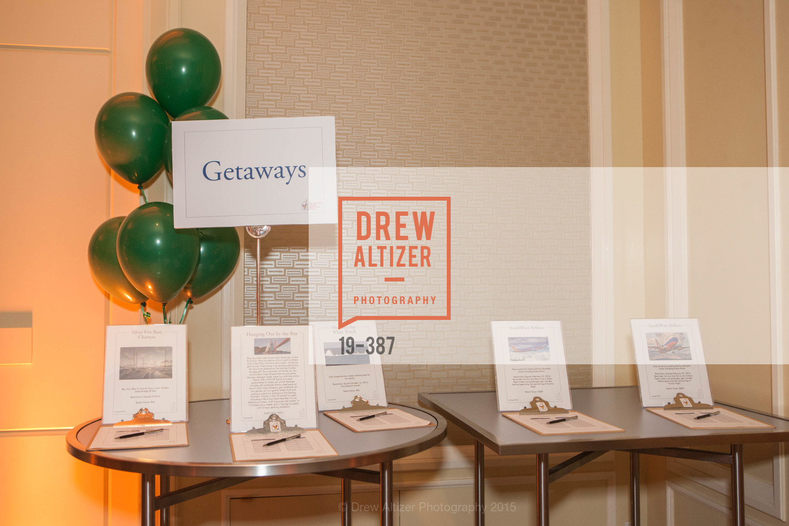 Atmosphere, Ronald McDonald House 2015 Home Away From Home Gala, Four Seasons Hotel San Francisco, Grand Ballroom. 757 Market St, October 16th, 2015,Drew Altizer, Drew Altizer Photography, full-service agency, private events, San Francisco photographer, photographer california