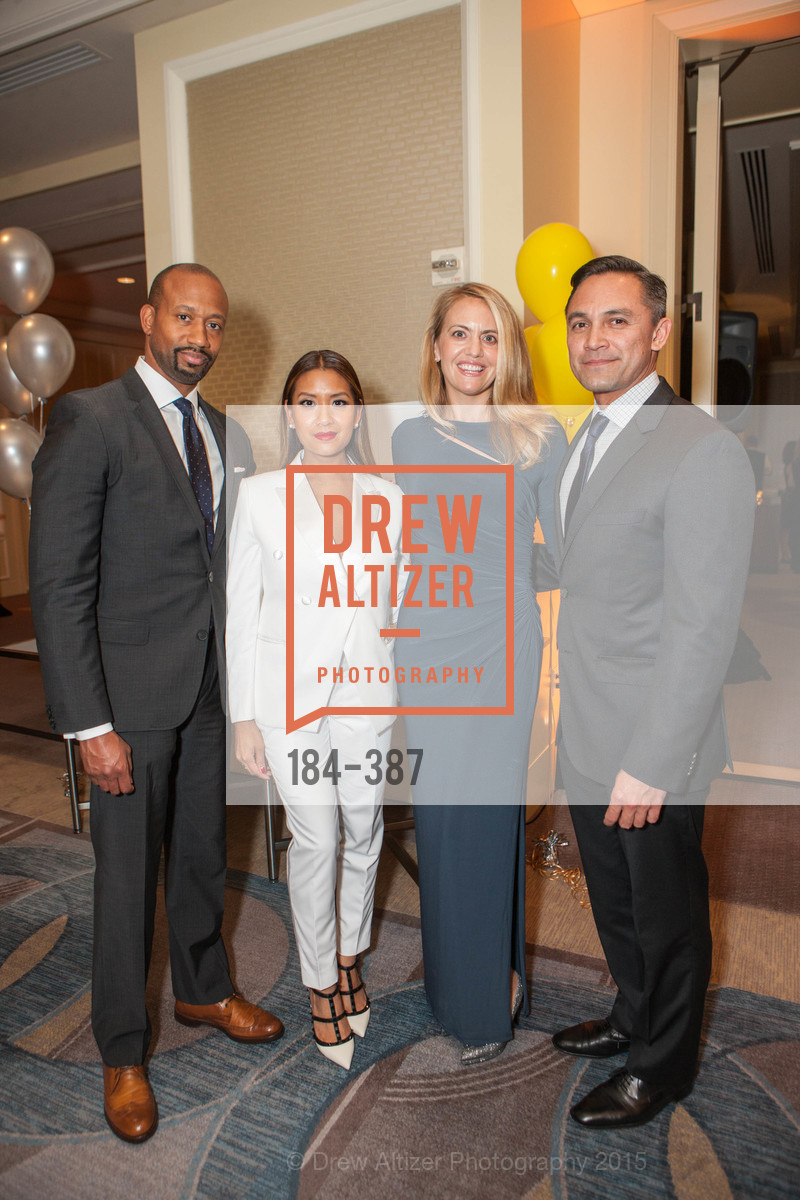 Jimi Harris, Lillian Phan, Wendy Armstrong, Ezra Garrett, Ronald McDonald House 2015 Home Away From Home Gala, Four Seasons Hotel San Francisco, Grand Ballroom. Four Seasons Hotel San Francisco, Grand Ballroom. 757 Market St, October 16th, 2015, Photo #184-387 Jimi Harris, Lillian Phan, Wendy Armstrong, Ezra Garrett, Photo #184-387