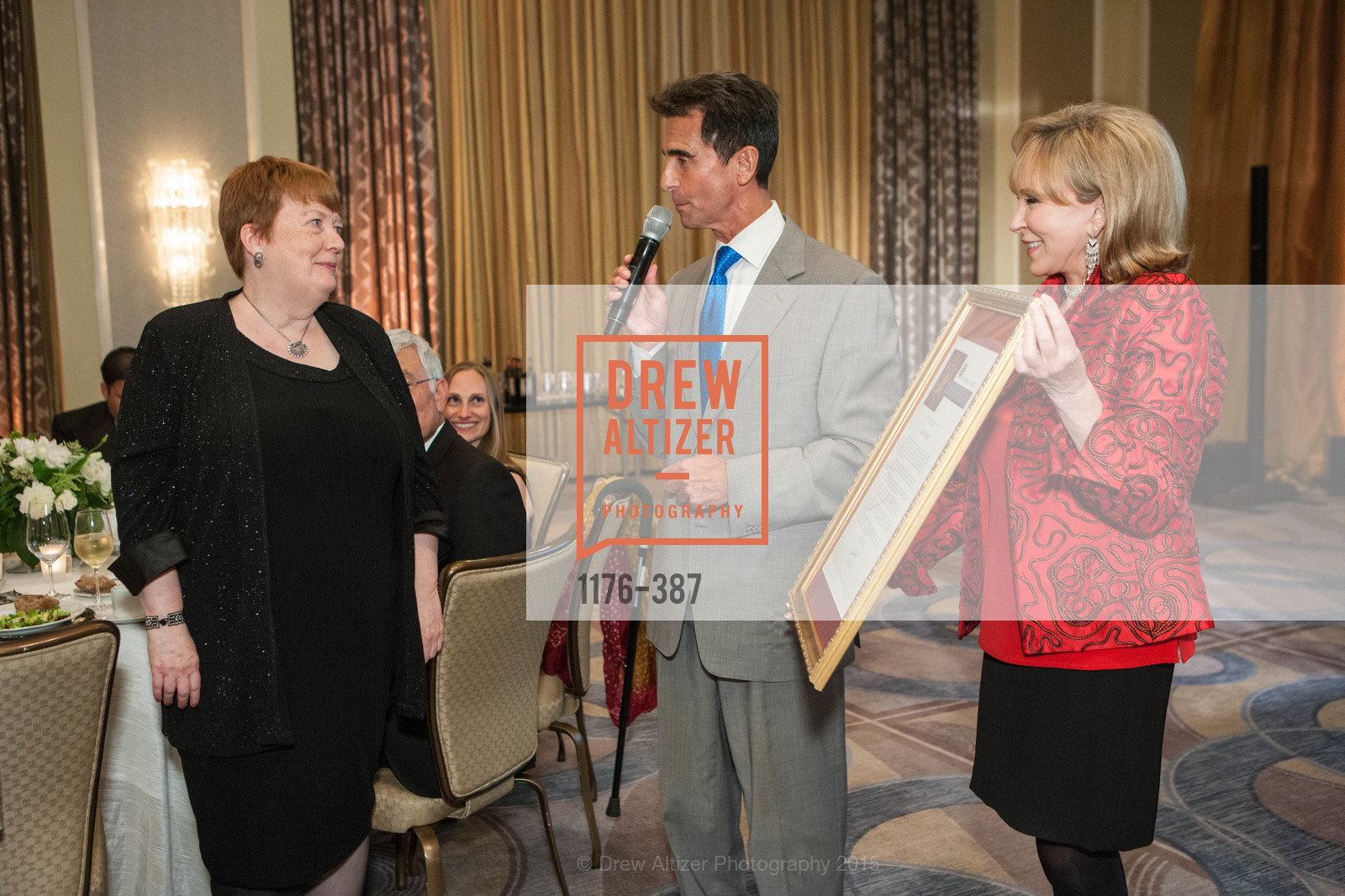 Lois Moore, Mark Leno, Cheryl Jennings, Ronald McDonald House 2015 Home Away From Home Gala, Four Seasons Hotel San Francisco, Grand Ballroom. 757 Market St, October 16th, 2015,Drew Altizer, Drew Altizer Photography, full-service agency, private events, San Francisco photographer, photographer california