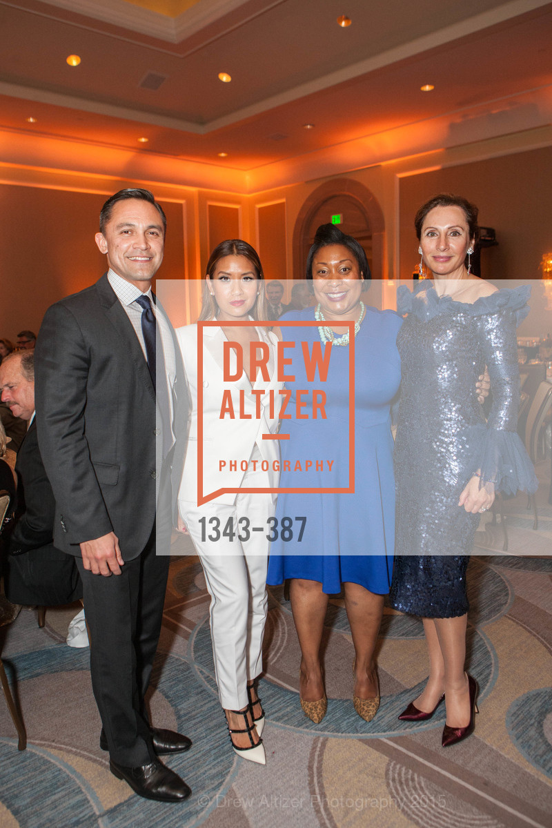 Ezra Garrett, Lillian Phan, Gwyneth Borden, Clara Shayevich, Ronald McDonald House 2015 Home Away From Home Gala, Four Seasons Hotel San Francisco, Grand Ballroom. Four Seasons Hotel San Francisco, Grand Ballroom. 757 Market St, October 16th, 2015, Photo #1343-387 Ezra Garrett, Lillian Phan, Gwyneth Borden, Clara Shayevich, Photo #1343-387
