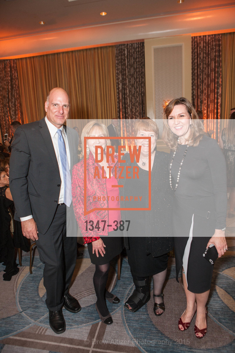 Stephen Rajninger, Cheryl Jennings, Lois Moore, Tracy Silva, Ronald McDonald House 2015 Home Away From Home Gala, Four Seasons Hotel San Francisco, Grand Ballroom. 757 Market St, October 16th, 2015,Drew Altizer, Drew Altizer Photography, full-service agency, private events, San Francisco photographer, photographer california