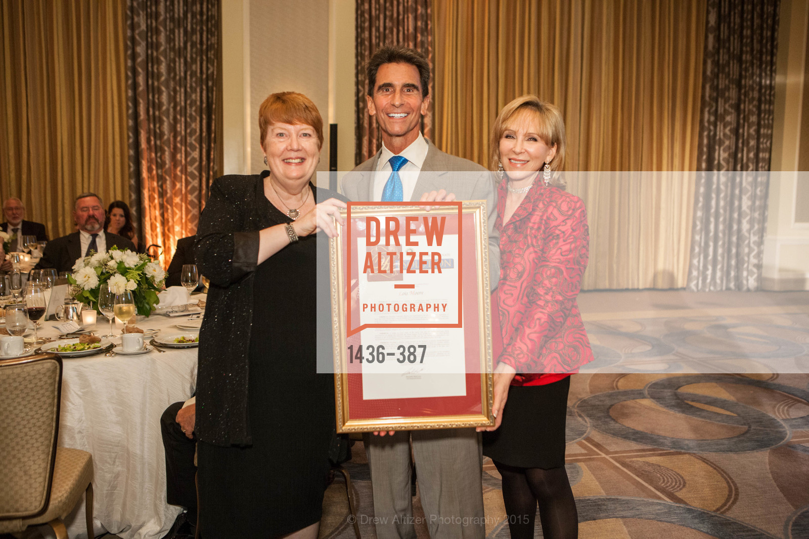 Lois Moore, Mark Leno, Cheryl Jennings, Ronald McDonald House 2015 Home Away From Home Gala, Four Seasons Hotel San Francisco, Grand Ballroom. 757 Market St, October 16th, 2015,Drew Altizer, Drew Altizer Photography, full-service agency, private events, San Francisco photographer, photographer california
