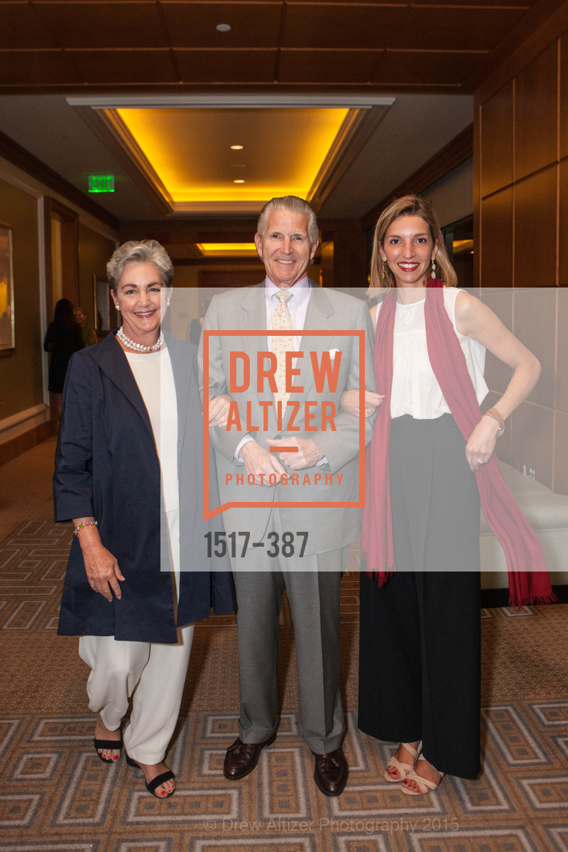 Paula Escher, Tom Escher, Charlotte Stadnicki, Ronald McDonald House 2015 Home Away From Home Gala, Four Seasons Hotel San Francisco, Grand Ballroom. Four Seasons Hotel San Francisco, Grand Ballroom. 757 Market St, October 16th, 2015, Photo #1517-387 Paula Escher, Tom Escher, Charlotte Stadnicki, Photo #1517-387