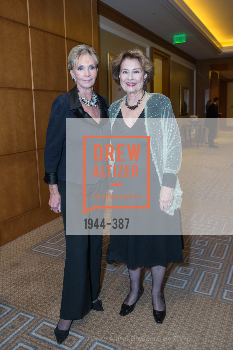 Sallie Huntting, Diane Baker, Ronald McDonald House 2015 Home Away From Home Gala, Four Seasons Hotel San Francisco, Grand Ballroom. 757 Market St, October 16th, 2015