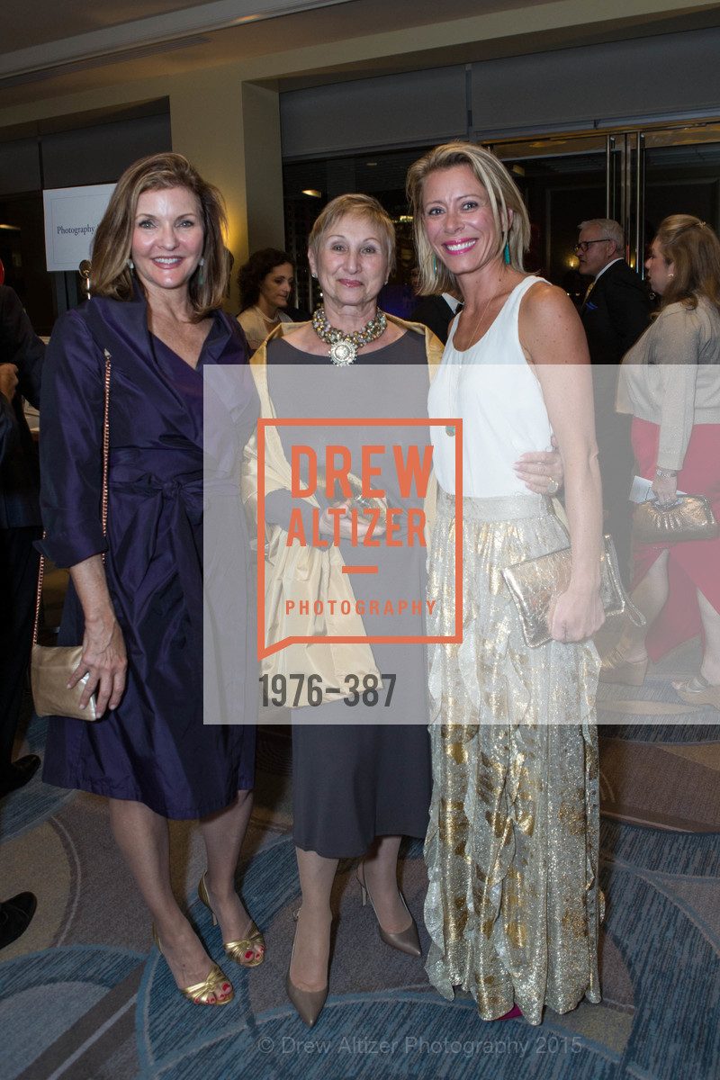 Toni Thomas, Ronni Garfield, Priscilla Dosiou, Ronald McDonald House 2015 Home Away From Home Gala, Four Seasons Hotel San Francisco, Grand Ballroom. Four Seasons Hotel San Francisco, Grand Ballroom. 757 Market St, October 16th, 2015, Photo #1976-387 Toni Thomas, Ronni Garfield, Priscilla Dosiou, Photo #1976-387