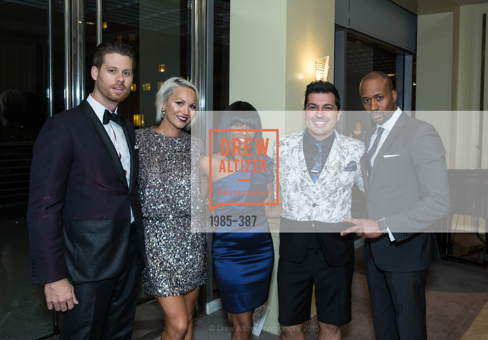 Nathan Johnson, Breanna Johnson, Pernella Sommerville, Jake Wall, Jimi Harris, Ronald McDonald House 2015 Home Away From Home Gala, Four Seasons Hotel San Francisco, Grand Ballroom. 757 Market St, October 16th, 2015,Drew Altizer, Drew Altizer Photography, full-service event agency, private events, San Francisco photographer, photographer California