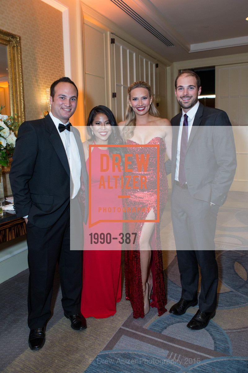 Alex Cohen, Tessa Chen, Michelle Ashman, Brendan O'Callaghan, Ronald McDonald House 2015 Home Away From Home Gala, Four Seasons Hotel San Francisco, Grand Ballroom. 757 Market St, October 16th, 2015,Drew Altizer, Drew Altizer Photography, full-service event agency, private events, San Francisco photographer, photographer California