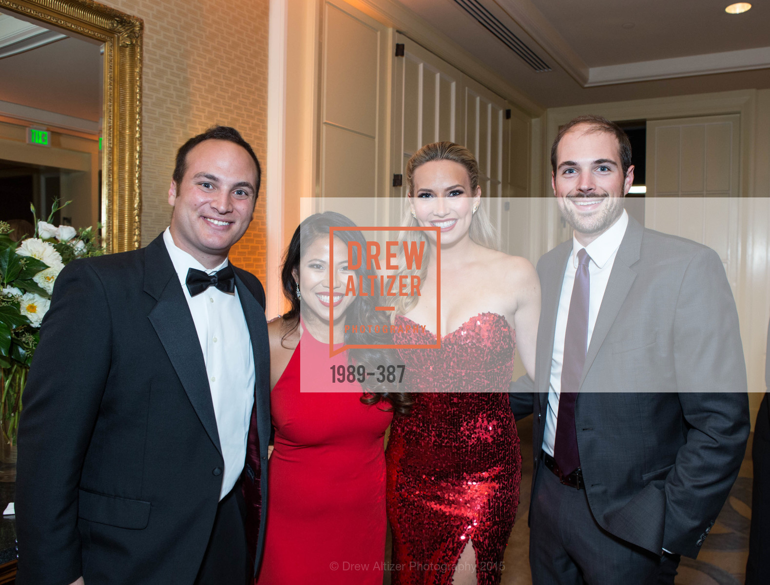 Alex Cohen, Tessa Chen, Michelle Ashman, Brendan O'Callaghan, Ronald McDonald House 2015 Home Away From Home Gala, Four Seasons Hotel San Francisco, Grand Ballroom. 757 Market St, October 16th, 2015,Drew Altizer, Drew Altizer Photography, full-service agency, private events, San Francisco photographer, photographer california