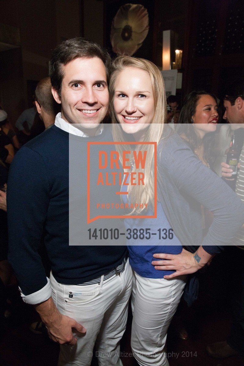 Kathleen McGirk, Kyle Forman, SPINSTERS OF SAN FRANCISCO 5TH Annual FLEET OR FLIGHT Celebration, US, October 10th, 2014, Photo #141010-3885-136 Kathleen McGirk, Kyle Forman, Photo #141010-3885-136