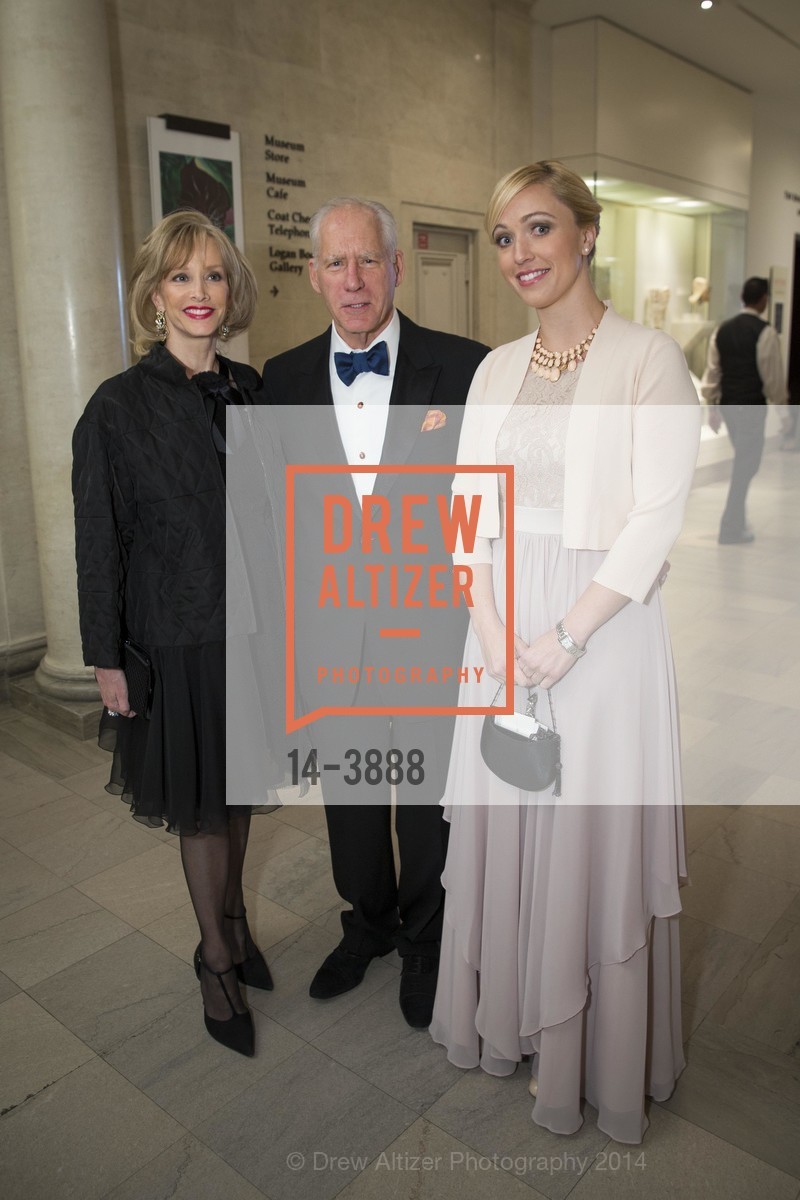 OJ Shansby, Gary Shansby, Melissa Buron, Intimate Impressionism from the NATIONAL GALLERY of ART Celebratory Dinner, US, March 26th, 2014, Photo #14-3888 OJ Shansby, Gary Shansby, Melissa Buron, Photo #14-3888