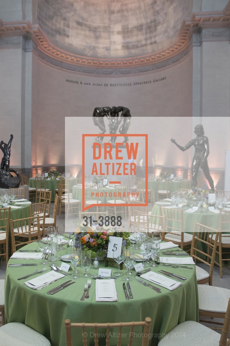 Atmosphere, Intimate Impressionism from the NATIONAL GALLERY of ART Celebratory Dinner, US, March 26th, 2014, Photo #31-3888 Atmosphere, Photo #31-3888