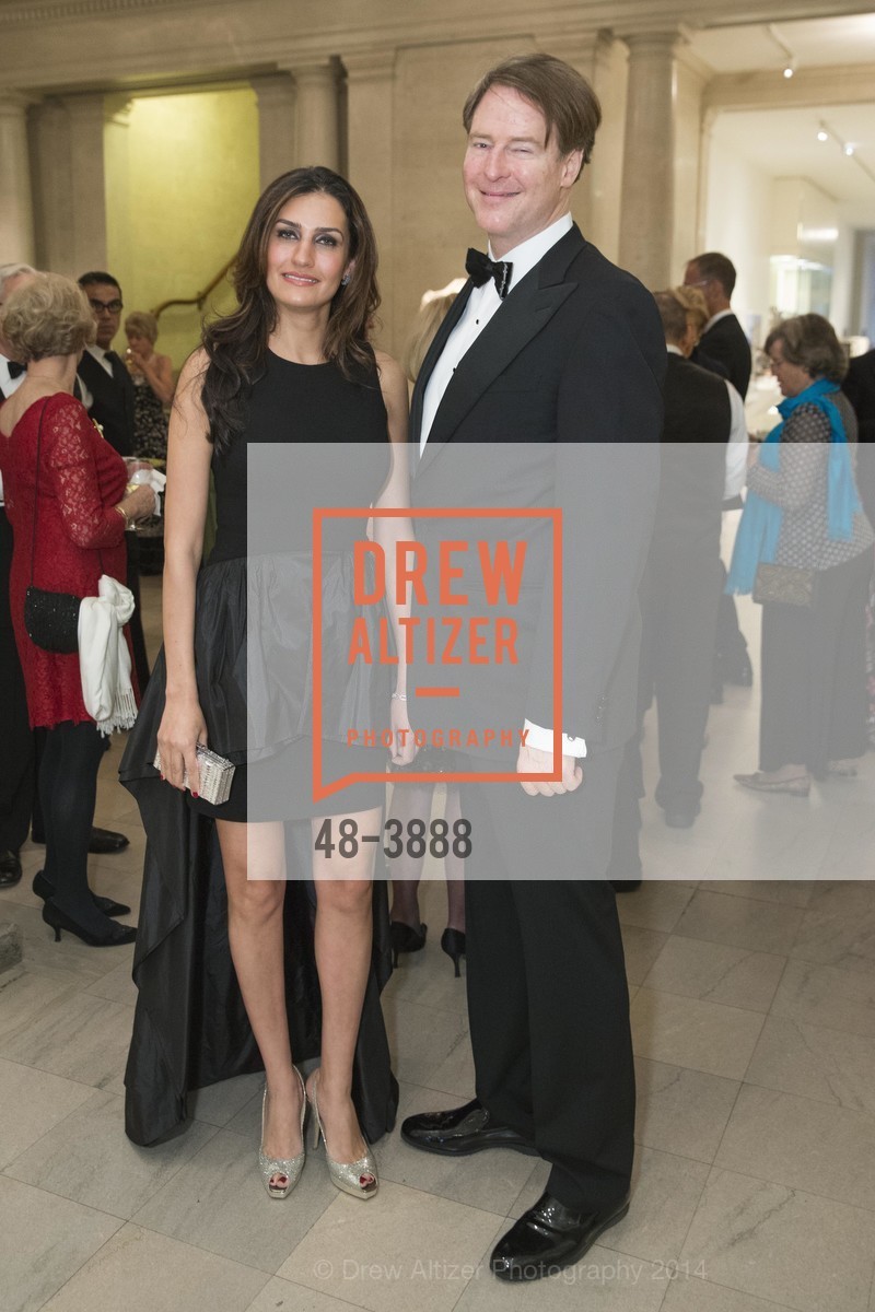 Leyla Alhosseini, David Spencer, Intimate Impressionism from the NATIONAL GALLERY of ART Celebratory Dinner, US, March 26th, 2014, Photo #48-3888 Leyla Alhosseini, David Spencer, Photo #48-3888