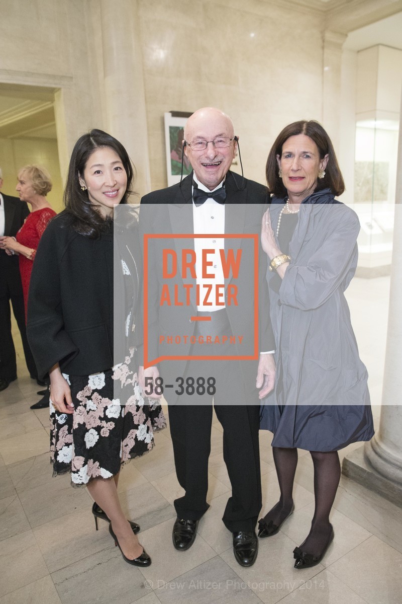Sharon Kim, Malcolm Gutter, Elanore Notides, Intimate Impressionism from the NATIONAL GALLERY of ART Celebratory Dinner, US, March 26th, 2014, Photo #58-3888 Sharon Kim, Malcolm Gutter, Elanore Notides, Photo #58-3888