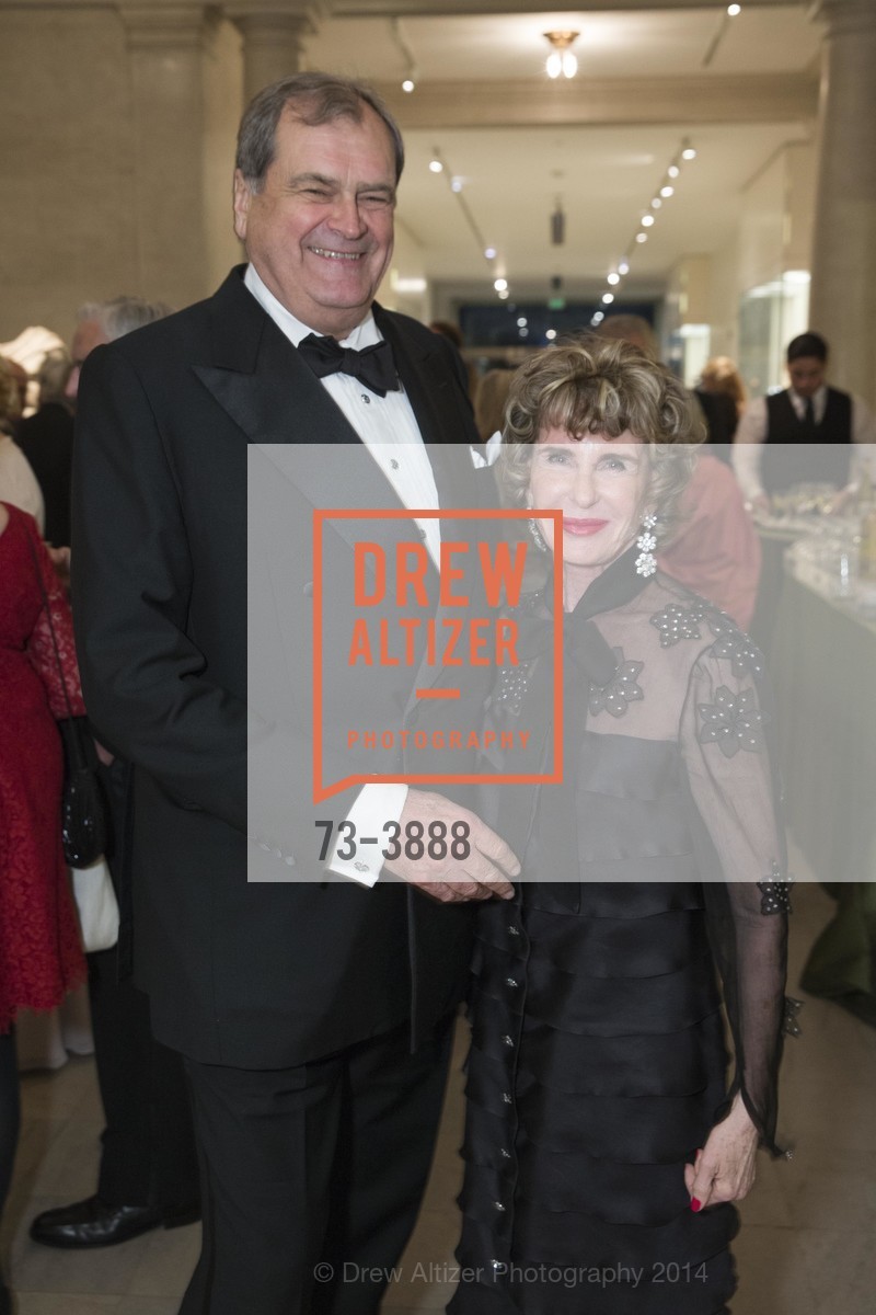 William Hamilton, Lucy Hamilton, Intimate Impressionism from the NATIONAL GALLERY of ART Celebratory Dinner, US, March 26th, 2014, Photo #73-3888 William Hamilton, Lucy Hamilton, Photo #73-3888