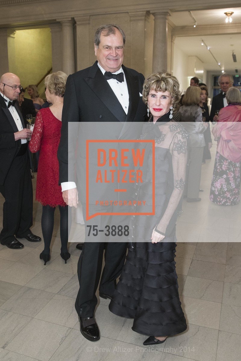 William Hamilton, Lucy Hamilton, Intimate Impressionism from the NATIONAL GALLERY of ART Celebratory Dinner, US, March 26th, 2014, Photo #75-3888 William Hamilton, Lucy Hamilton, Photo #75-3888