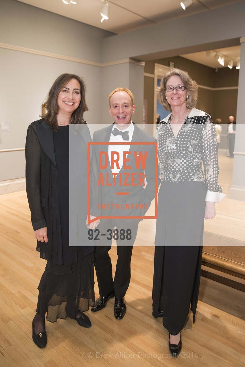 Sarah Ogilvie, Alan Wintermute, Mary Morton, Intimate Impressionism from the NATIONAL GALLERY of ART Celebratory Dinner, US, March 26th, 2014, Photo #92-3888 Sarah Ogilvie, Alan Wintermute, Mary Morton, Photo #92-3888