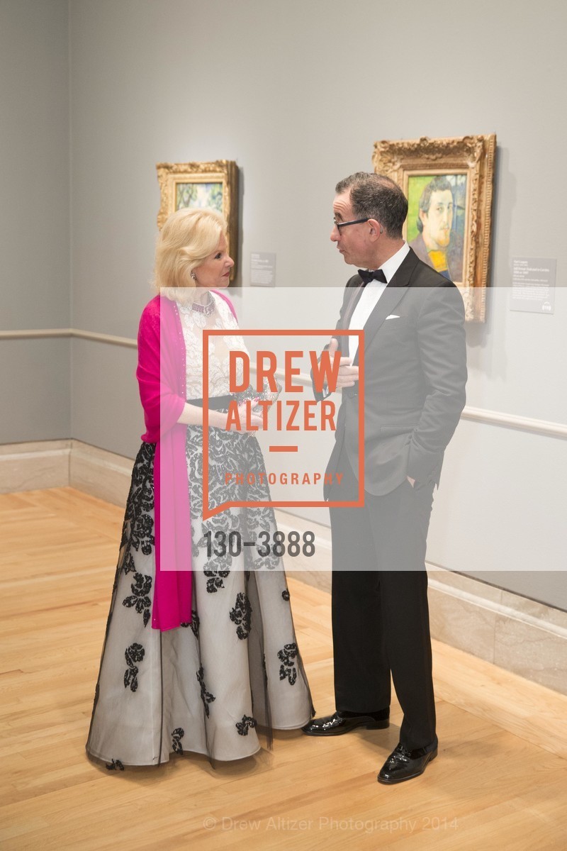 Dede Wilsey, Colin Bailey, Intimate Impressionism from the NATIONAL GALLERY of ART Celebratory Dinner, US, March 26th, 2014, Photo #130-3888 Dede Wilsey, Colin Bailey, Photo #130-3888