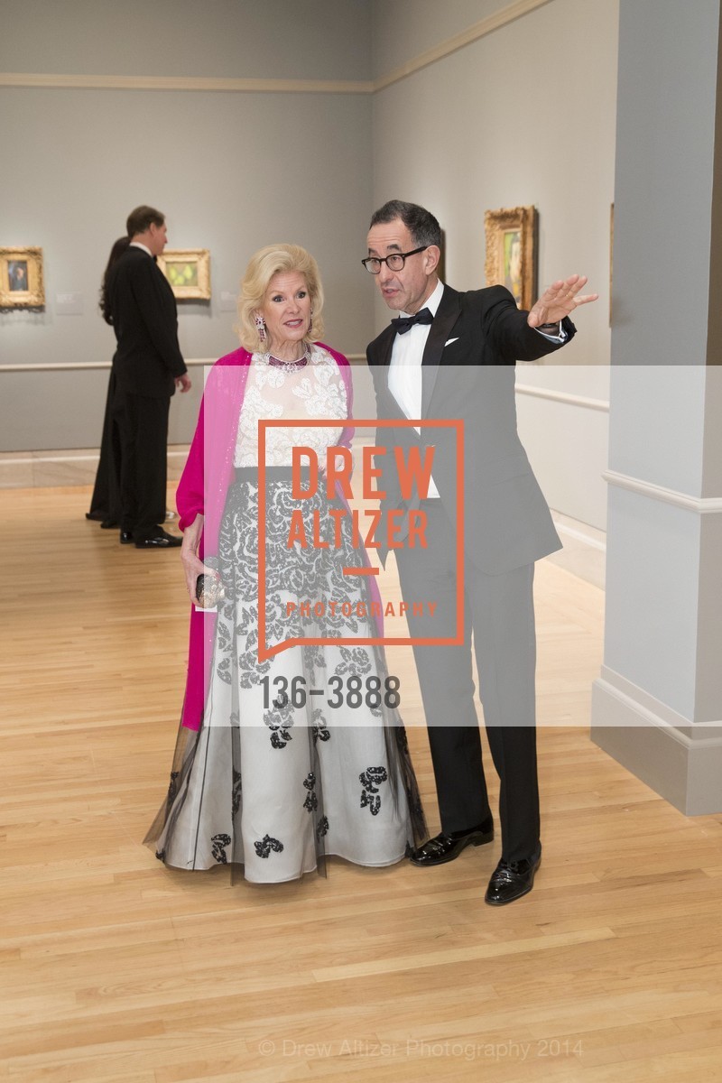 Dede Wilsey, Colin Bailey, Intimate Impressionism from the NATIONAL GALLERY of ART Celebratory Dinner, US, March 26th, 2014, Photo #136-3888 Dede Wilsey, Colin Bailey, Photo #136-3888