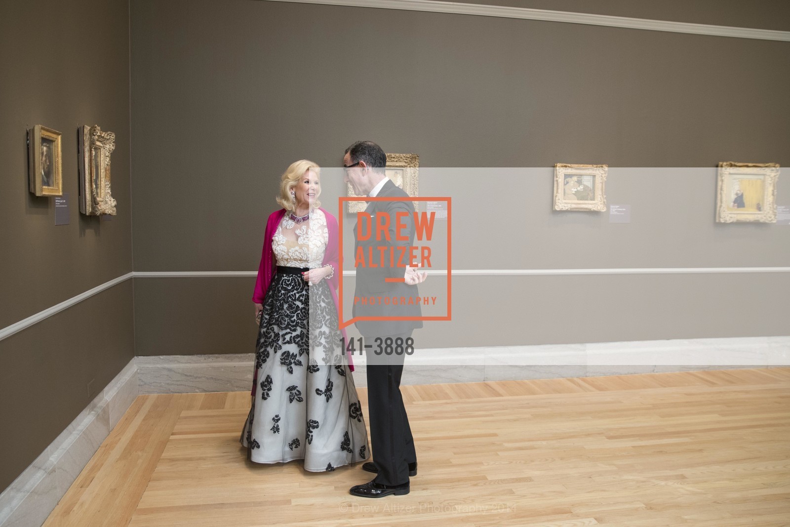 Dede Wilsey, Colin Bailey, Intimate Impressionism from the NATIONAL GALLERY of ART Celebratory Dinner, US, March 26th, 2014, Photo #141-3888 Dede Wilsey, Colin Bailey, Photo #141-3888