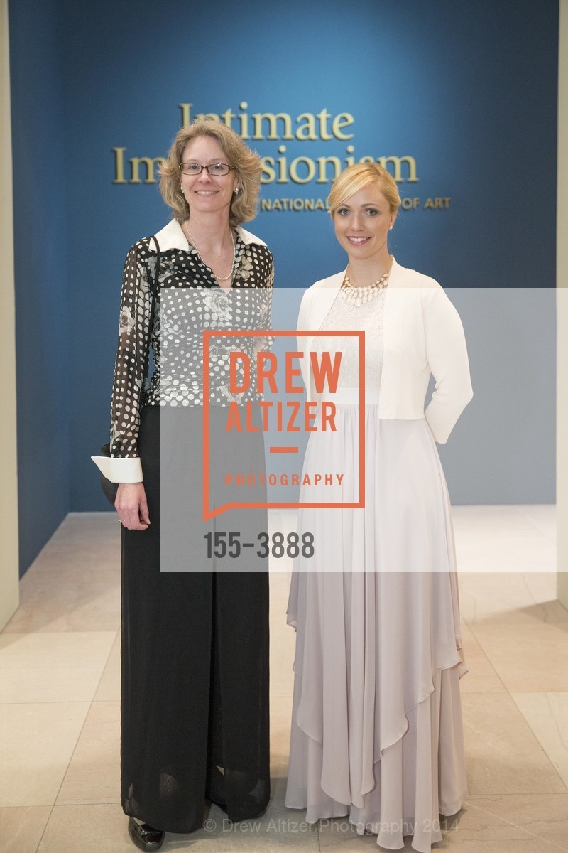 Mary Morton, Melissa Buron, Intimate Impressionism from the NATIONAL GALLERY of ART Celebratory Dinner, US, March 26th, 2014, Photo #155-3888 Mary Morton, Melissa Buron, Photo #155-3888