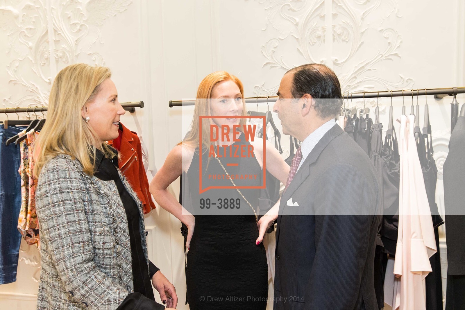Carolyn Mehran, Maggie Rizer, Alex Mehran, ALEXANDER McQUEEN old, US, February 27th, 2014, Photo #99-3889 Carolyn Mehran, Maggie Rizer, Alex Mehran, Photo #99-3889