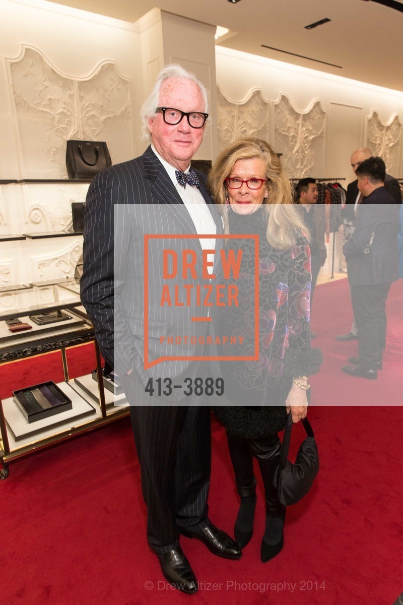 Ted Bell, Lucinda Watson, ALEXANDER McQUEEN old, US, February 27th, 2014, Photo #413-3889 Ted Bell, Lucinda Watson, Photo #413-3889