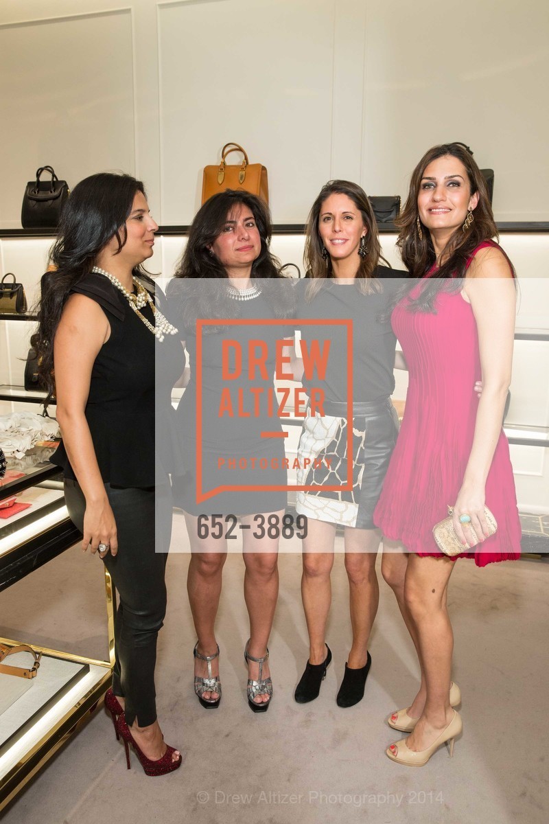 Monaz Mehta, Minal Jethmal, Nicole Lenihan, Leyla Alhosseini, ALEXANDER McQUEEN old, US, February 27th, 2014, Photo #652-3889 Monaz Mehta, Minal Jethmal, Nicole Lenihan, Leyla Alhosseini, Photo #652-3889
