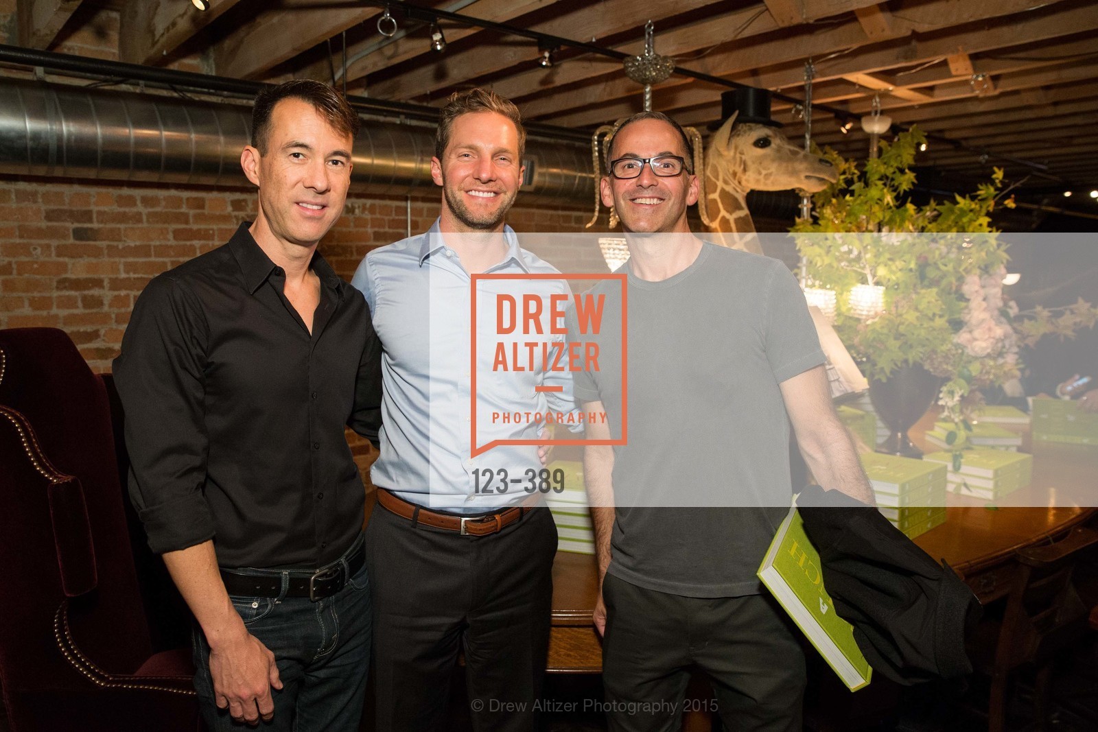 Matthew Fadness, Christian Ward, Will McCoy, Ken Fulk Hosts A Book Signing For Carlos Mota, Ken Fulk Inc. 310 7th St, October 14th, 2015,Drew Altizer, Drew Altizer Photography, full-service agency, private events, San Francisco photographer, photographer california