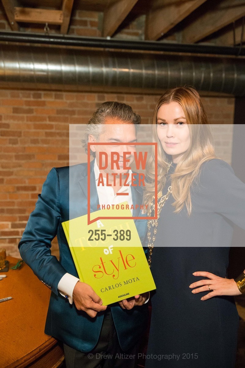 Carlos Mota, Tatiana Sorokko, Ken Fulk Hosts A Book Signing For Carlos Mota, Ken Fulk Inc. Ken Fulk Inc., . 310 7th St, October 14th, 2015, Photo #255-389 Carlos Mota, Tatiana Sorokko, Photo #255-389