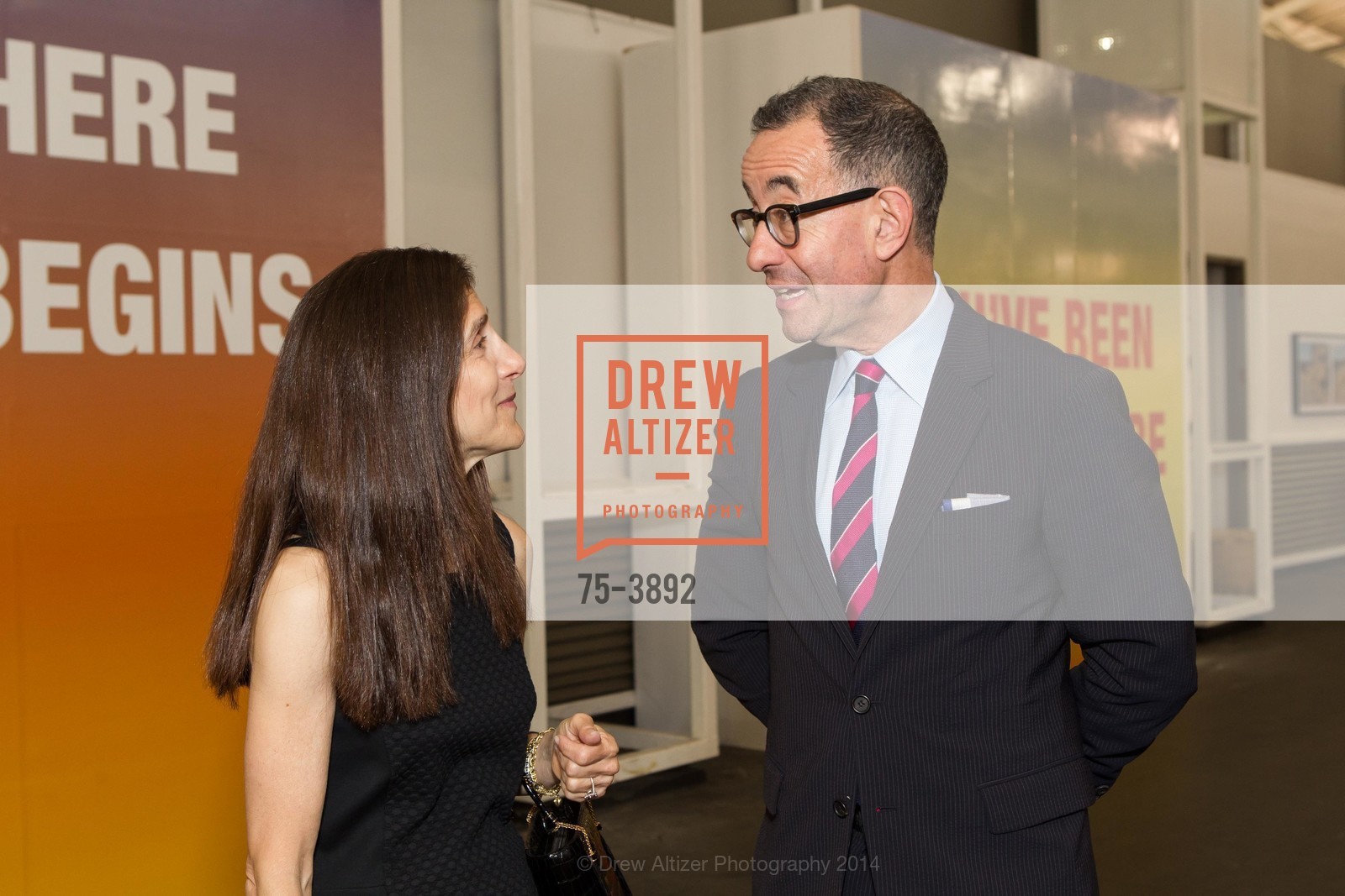 Lisa Podos Wais, Colin Bailey, ART MARKET San Francisco Benefit Preview Gala, US, May 15th, 2014, Photo #75-3892 Lisa Podos Wais, Colin Bailey, Photo #75-3892